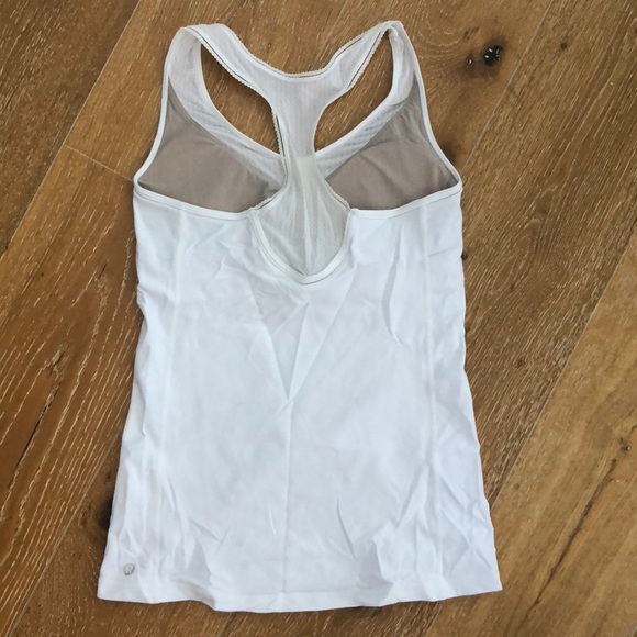 White Lululemon Tank Top - Picture 2 of 2
